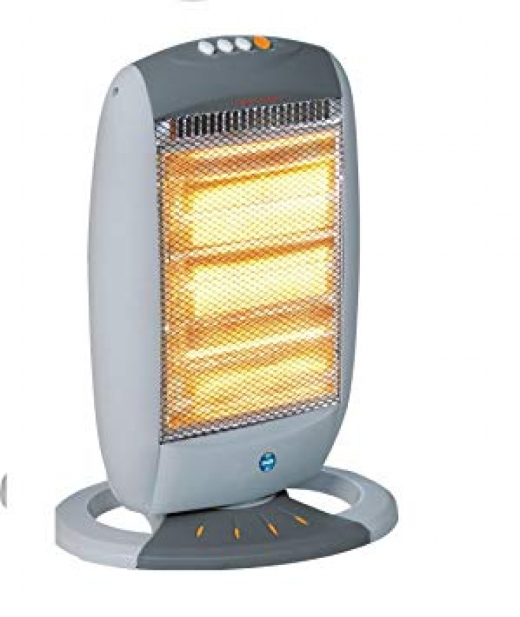 Halogen Heater Electric 1200 watt Portable